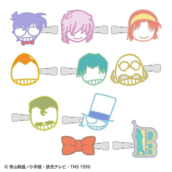 名探偵コナン【新品未開封】前髪クリップ15個＋松田陣平ガラスヘアゴム 名探偵コナン_前髪クリップ(萩原&松田) | 公式グッズ・公式